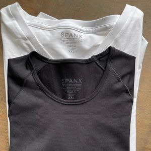 2 mens Spanks compression undershirts. XXL.